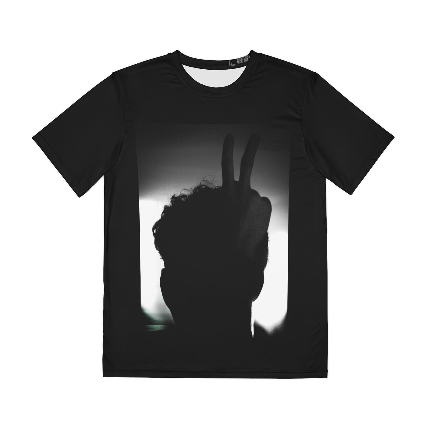 Bunny Ears ("B.E.") Men's Graphic Tee - Peace Sign Art, Casual Wear, Street Style, Gift for Him, Birthday Present, Everyday Fashion