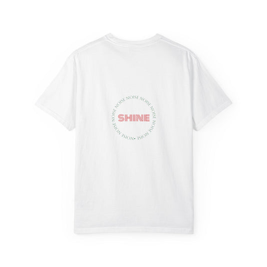 Green Leaf Art T-Shirt "shine" | Nature Lover Tee, Eco-friendly Shirt, Gift for Plant Mom, Casual Wear, Summer Outfit, Unisex Clothing